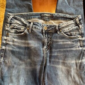 Silver Jeans Co - AIKO Ankle Skinny Jeans - W28 L27